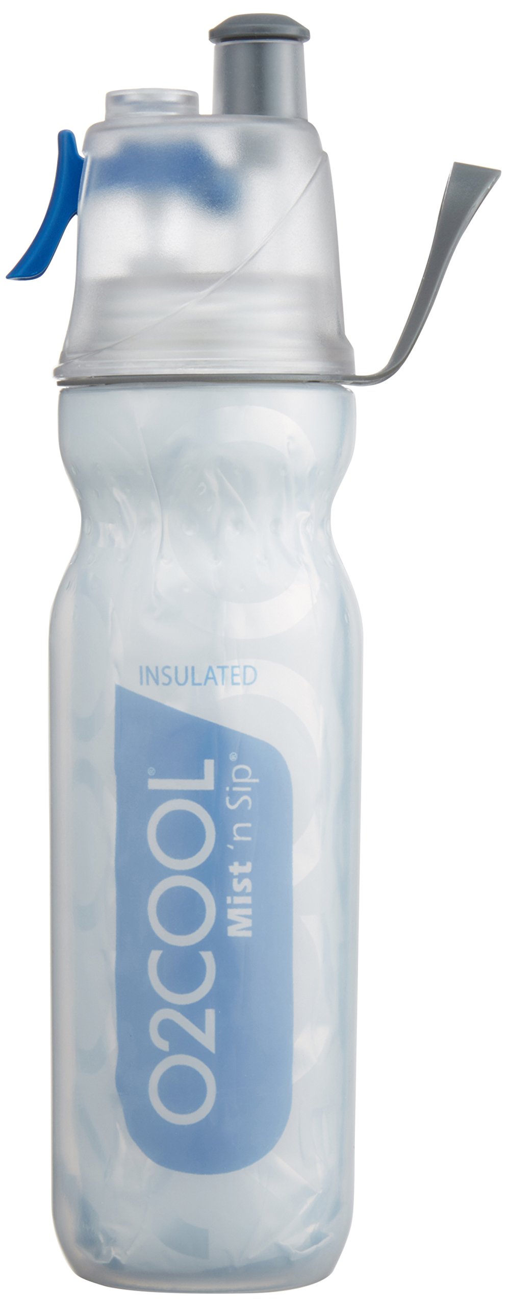 Amazon | 自転車 ドリンクボトル O2COOL ダブルウォール 530ml ブルー